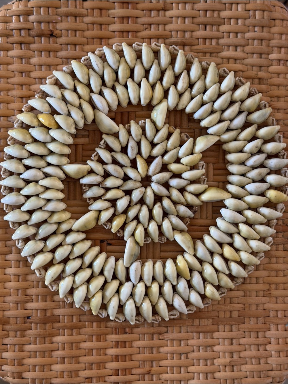 Vintage shell trivet